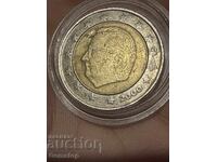 2 Euro 2000 King Albert II Belgium