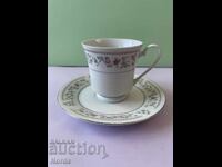 Porcelain double tea set
