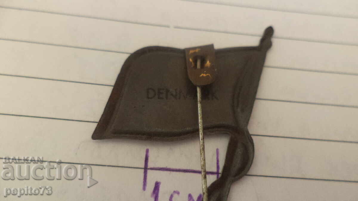 Livrarea Insigna publicitară, steag național Danemarca