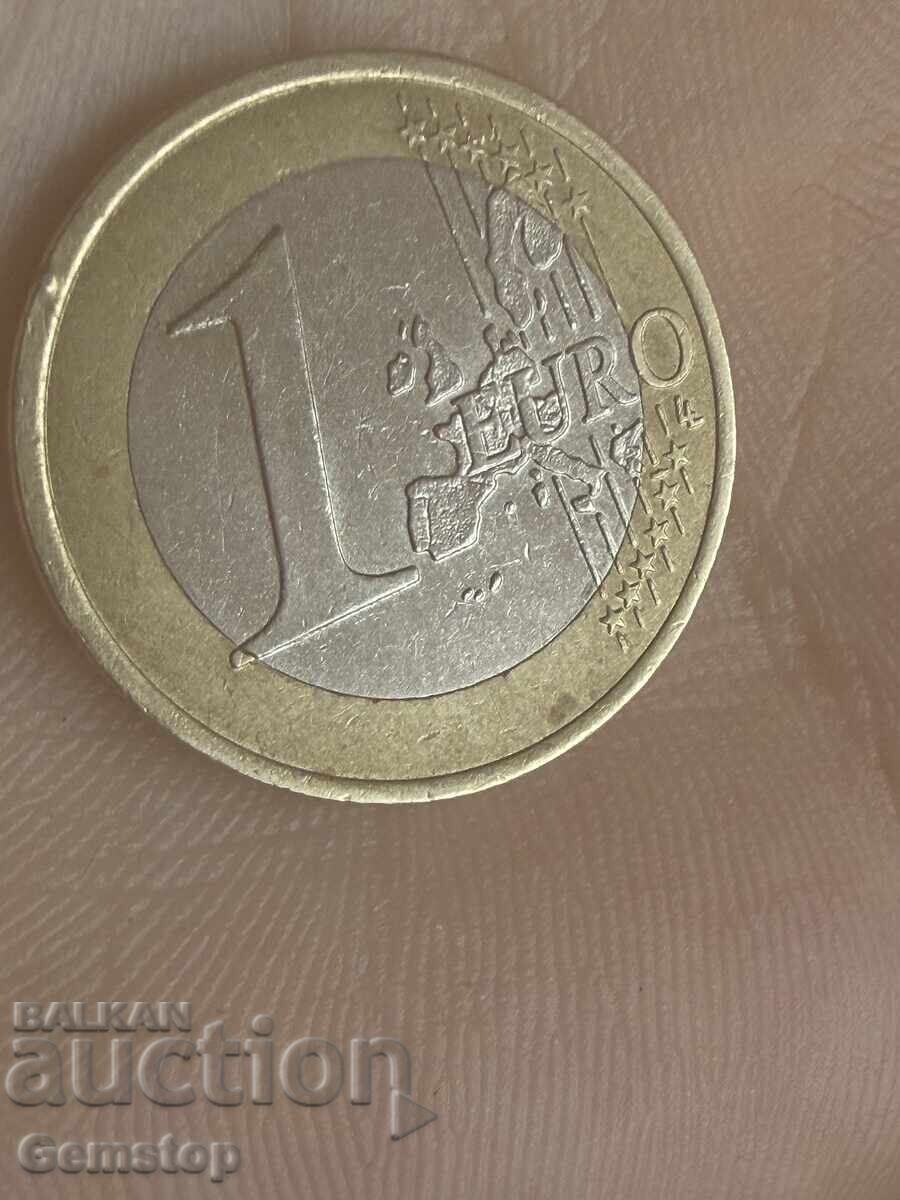Delivery of BZC! 1 Euro 2002 Eagle I Germany D from 1c!