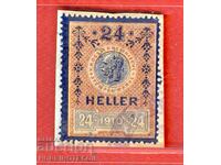 ΑΥΣΤΡΙΑ - ΓΡΑΜΜΑΤΟΣΗΜΑ - ΓΡΑΜΜΑΤΟΣΗΜΟ - 24 Χάλερ - 1910