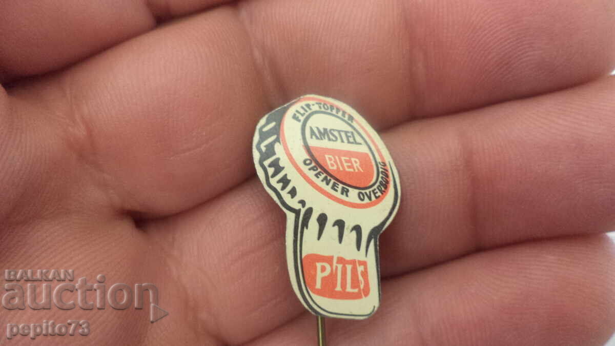Semn de reclamă, Amstel Bier, marcă de bere