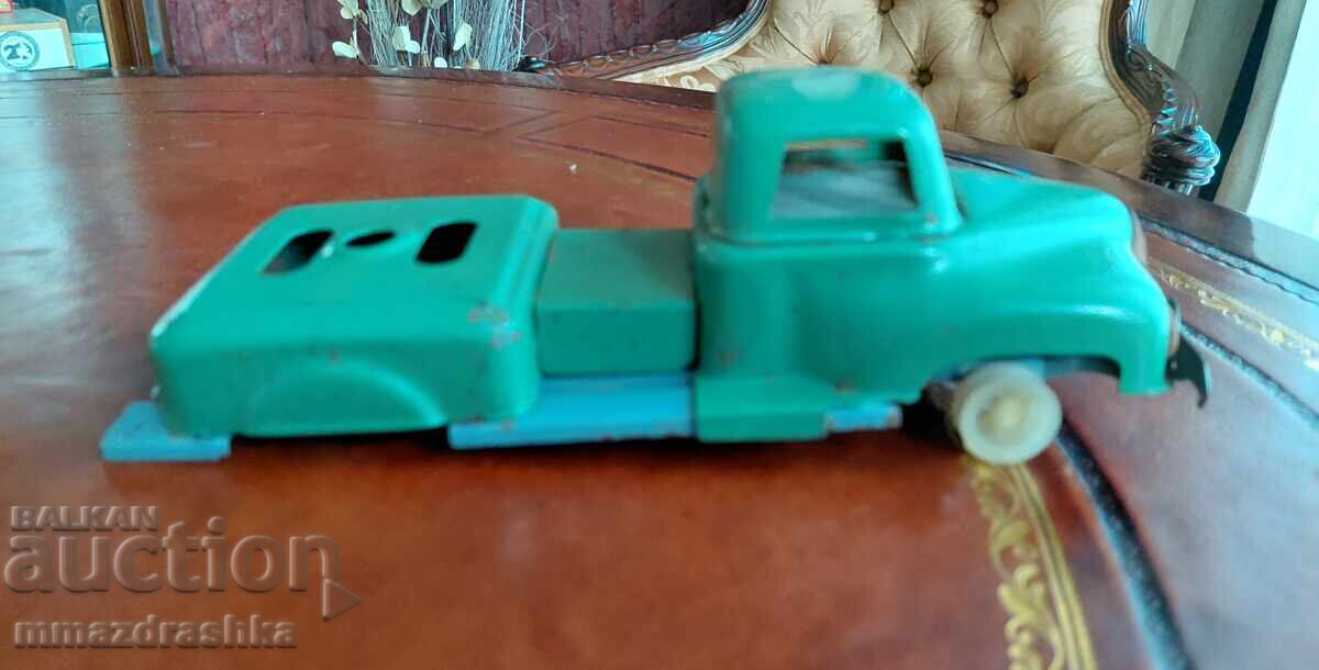 Metal truck from the socialist era Metal truck from the socialist era