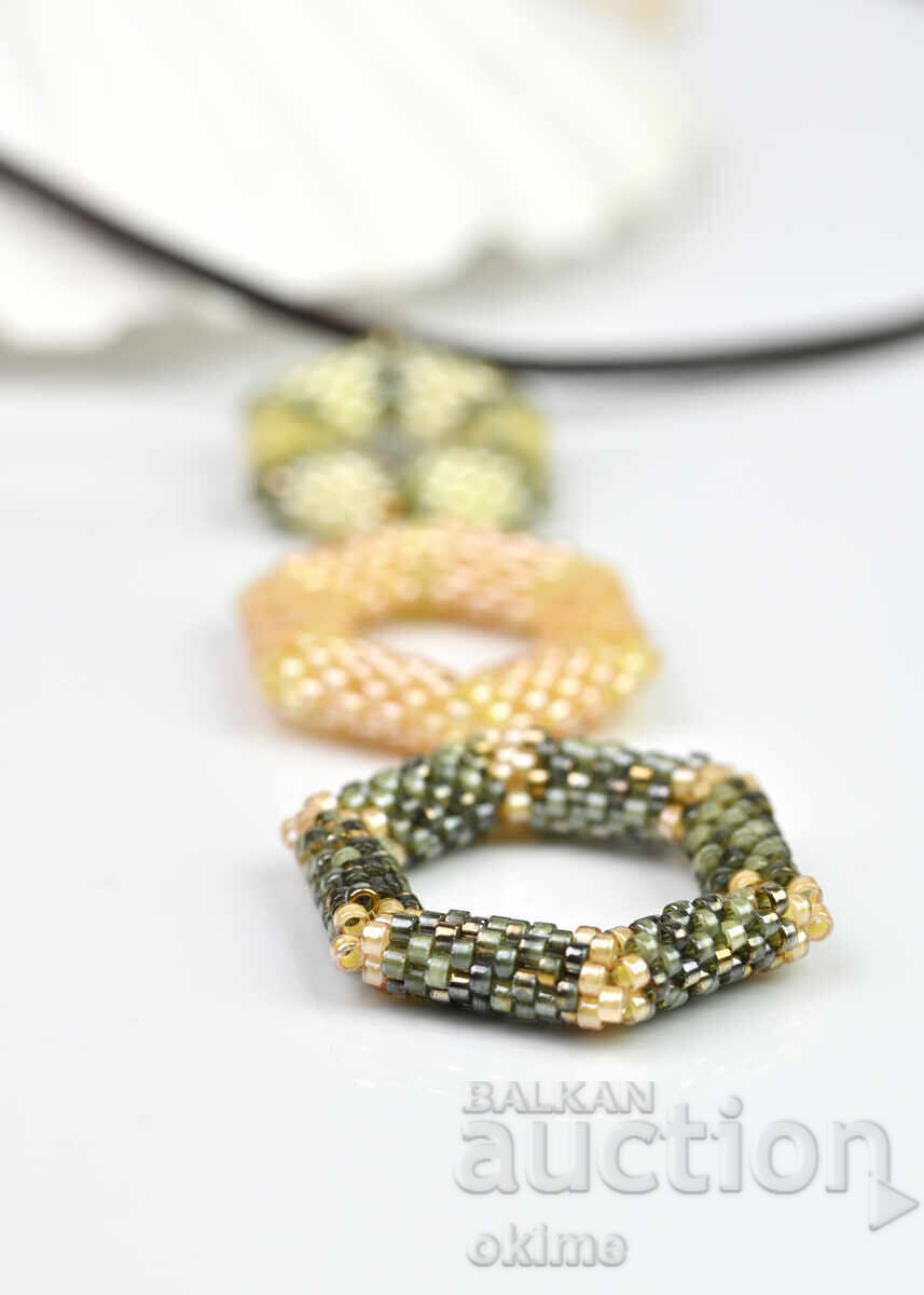 Colier "Lumină din pădure" - 5