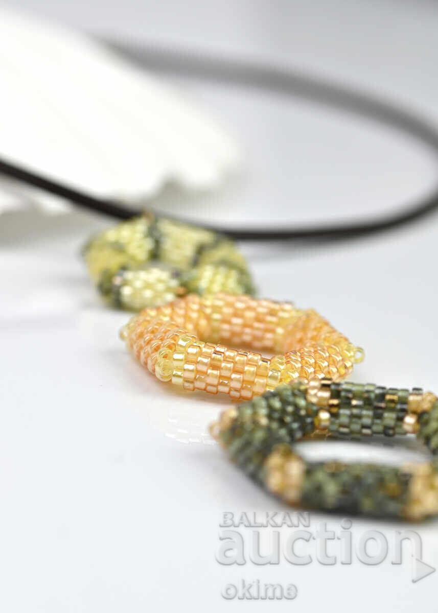 Colier "Lumină din pădure" - 6