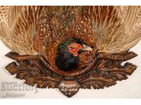 Men's pheasant medallion chest