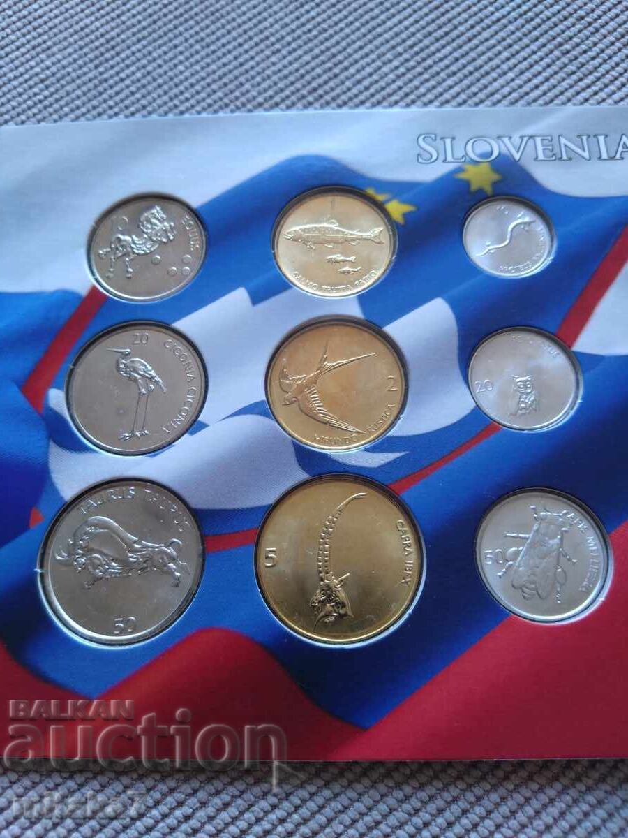 Доставка на Сет монети, Словения