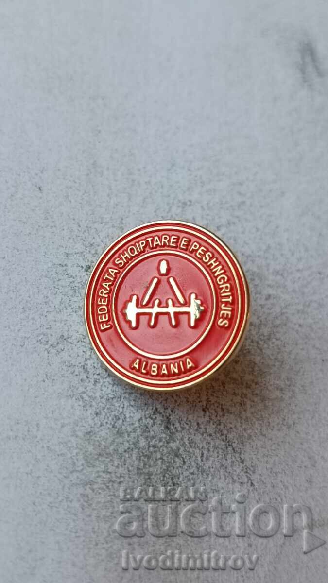Emblema Federația Albaneză de Haltere Albania