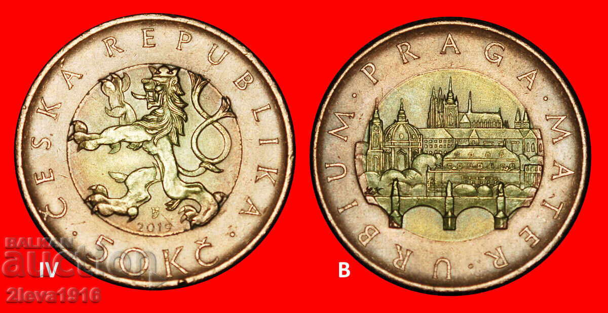 BIMETALLIC (1993‑2026): CZECHIA ★50 CROWNS 2019 PUBLISHED!