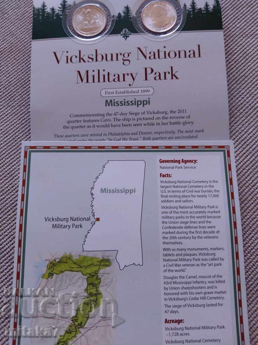 Δημοπρασία Σετ 2 * 1/4 δολάριο, ΗΠΑ Δημοπρασία Σετ 2 * 1/4 δολάριο, ΗΠΑ