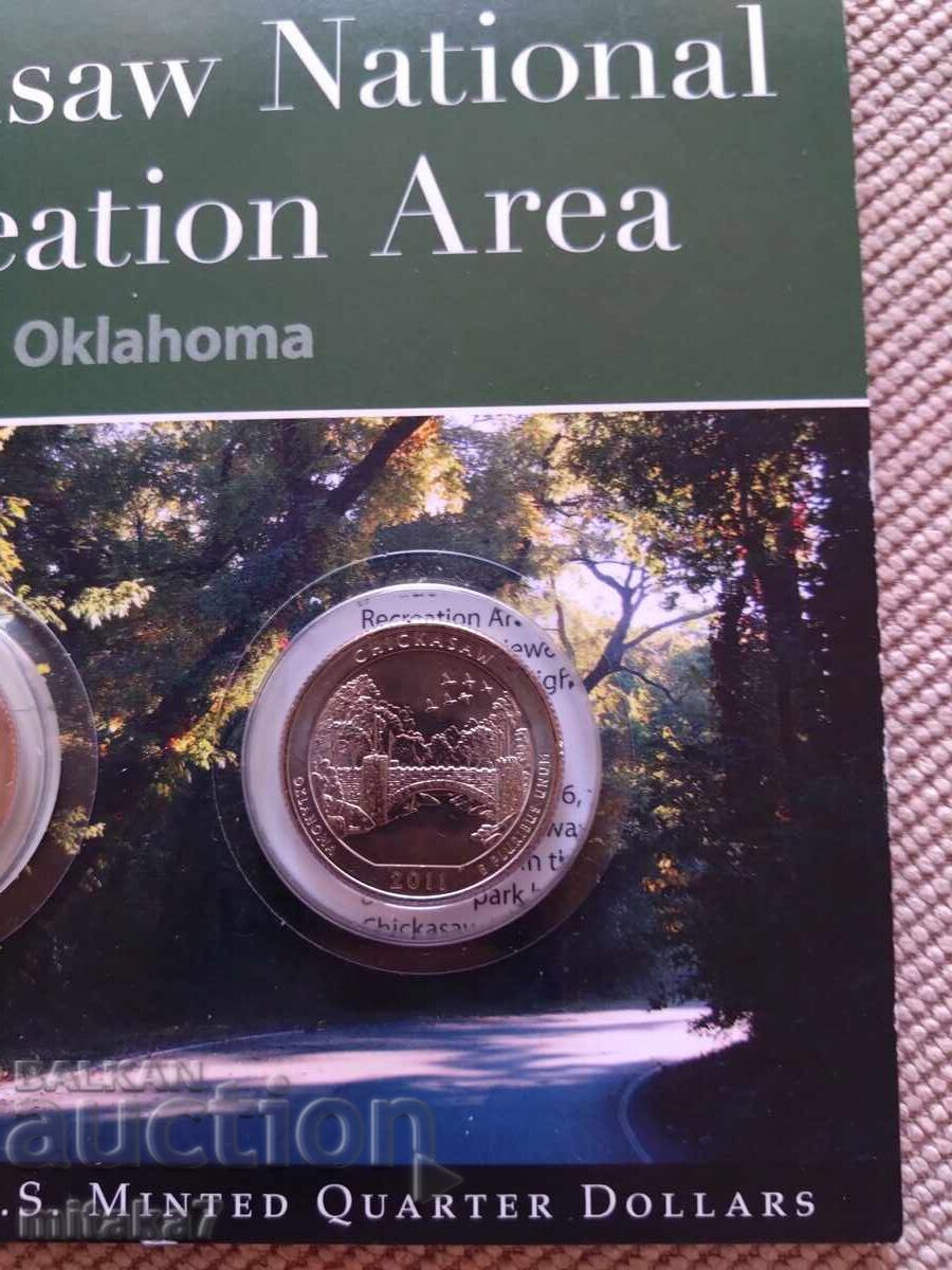 Set 2 * 1/4 dolar, SUA cu preț € 7.00 | 13.69 BGN