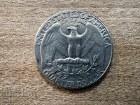 SUA - 1/4 dolar (1973) - D