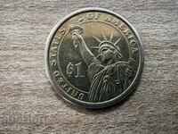 SUA - 1 dolar (2009) - D - James Knox Polk (1845-1849)