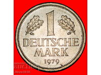 Ⰿ NOT COMMUNIST TYPE (1950‑2001): GERMANY★1 MARK 1979F BADEN