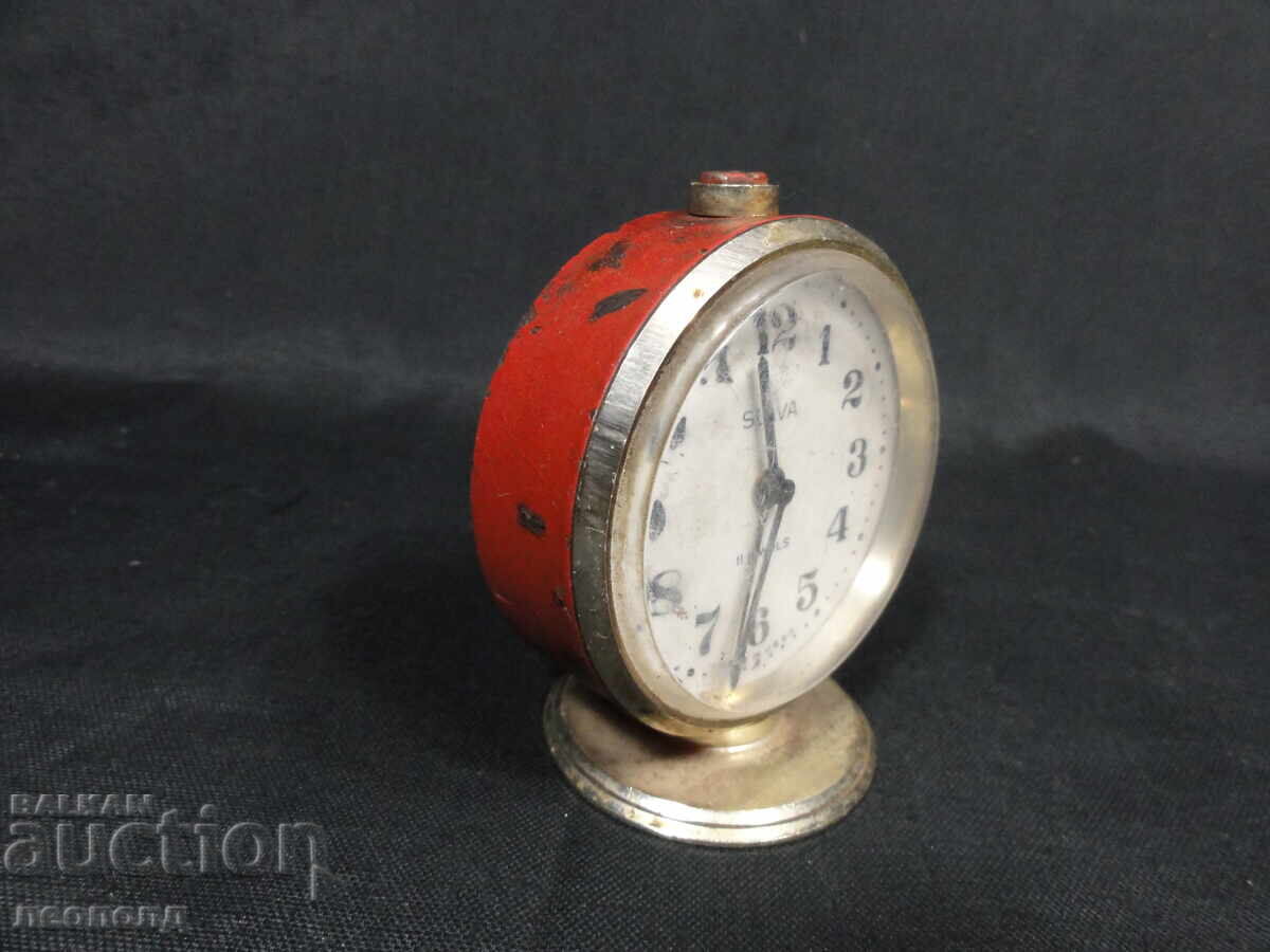Auction  BZC OLD RETRO SOC USSR MECHANICAL CLOCK ALARM CLOCK GLORY