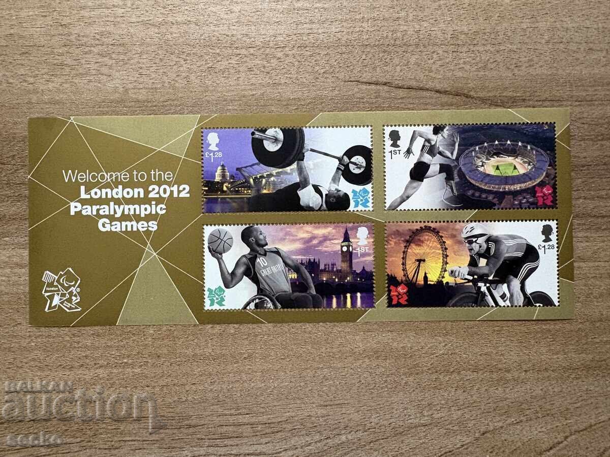 Marea Britanie - Jocurile Paralimpice - Londra...(2012) MNH Marea Britanie - Jocurile Paralimpice - Londra...(2012) MNH