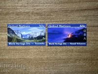 ΟΗΕ Νέα Υόρκη - Εθνικά Πάρκα ΗΠΑ (2003) MNH