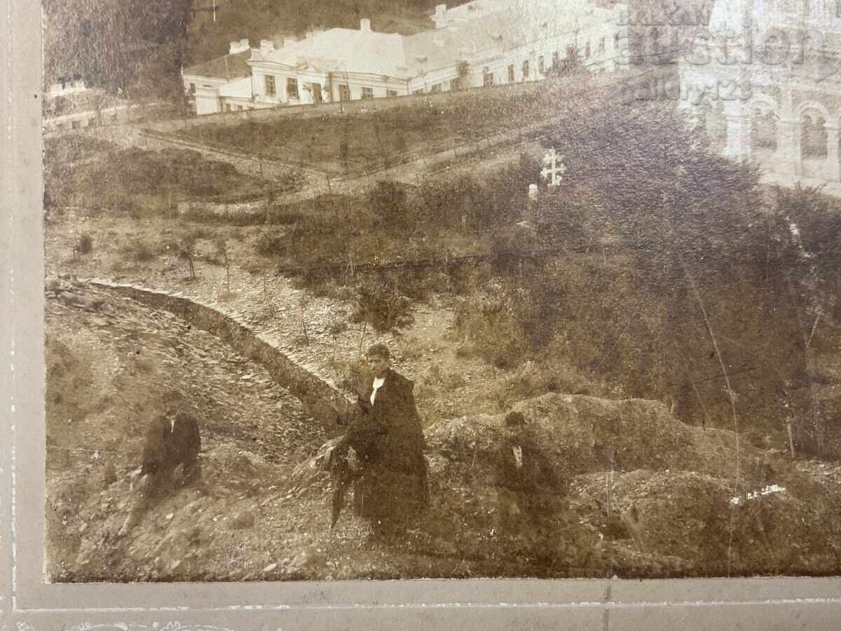 Auction  Large Old Photo Russian Church Shipka