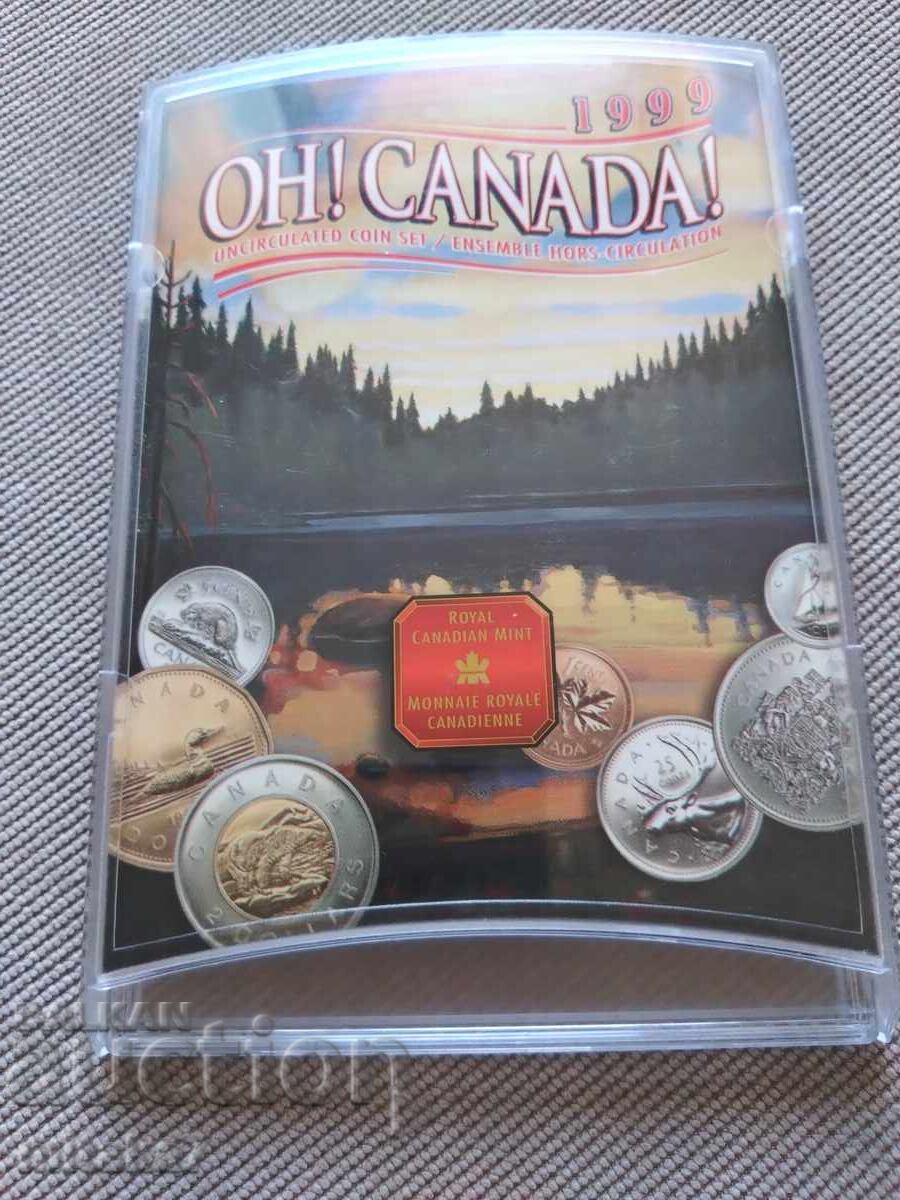 Set of coins from 1999, Canada