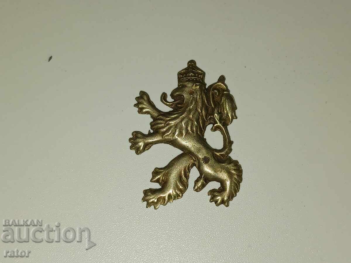 COCARDA AUTENTICĂ - leu, leu Regatul Bulgariei. Uniformă