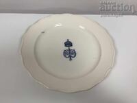 Porcelain platter - from the royal service of Tsar Ferdinand I