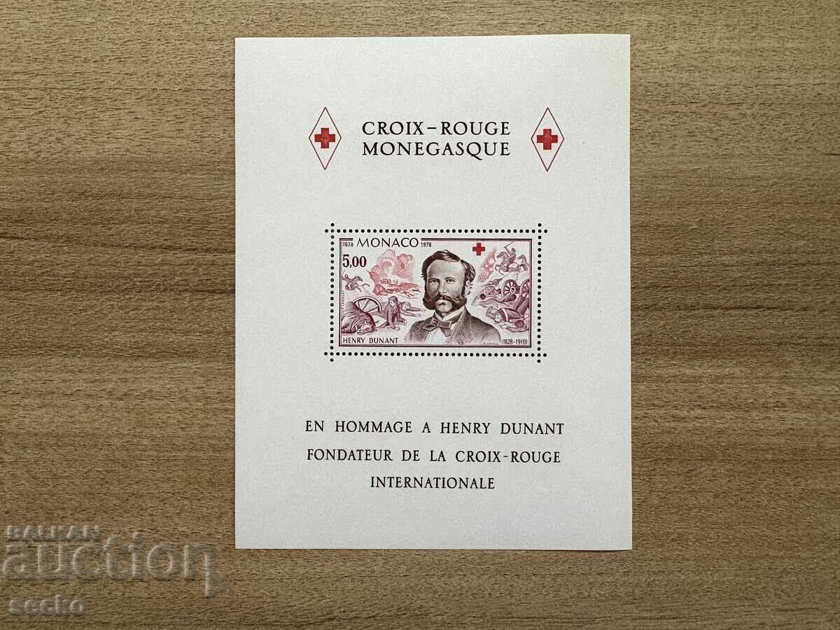Monaco - 150 ani de la nașterea lui Henry Dunant (1978) MNH