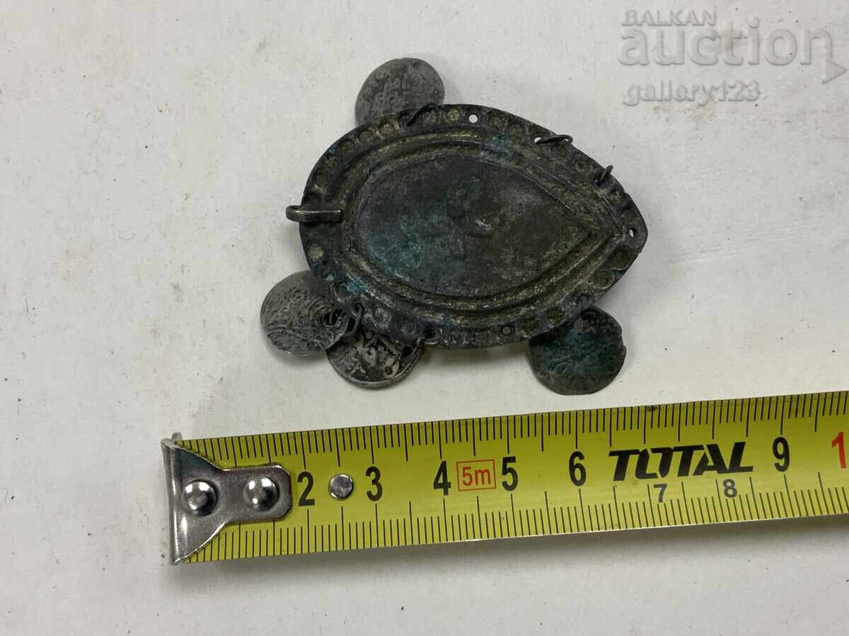 Възрожденски накит сребро кован акчета - 6