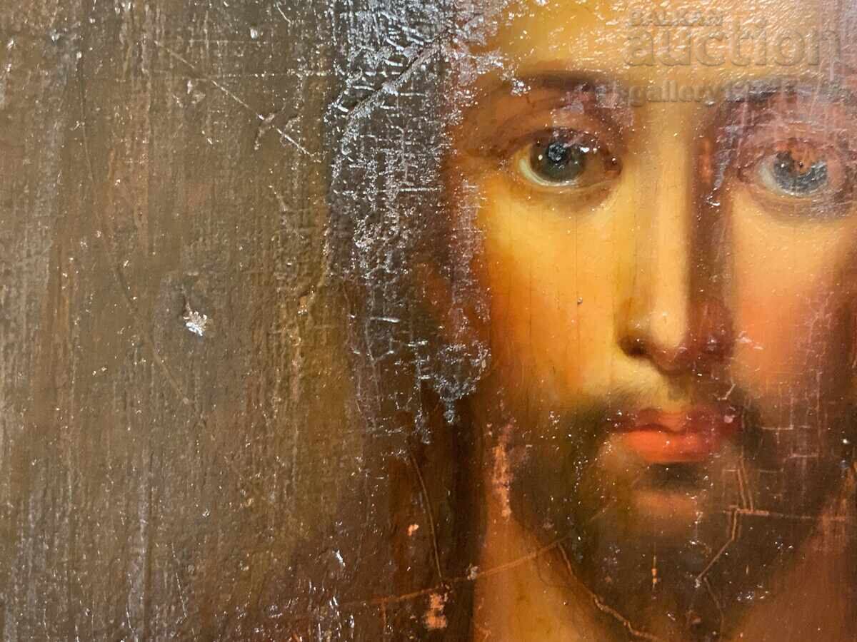 Veche icoană rusă pictată