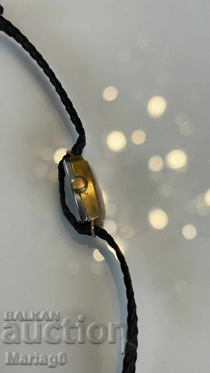 Licitație Ceas de damă placat cu aur 20 microni funcțional