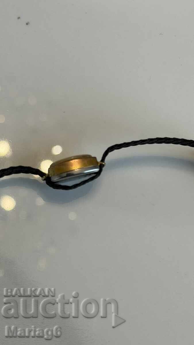 Livrarea Ceas de damă placat cu aur 20 microni funcțional