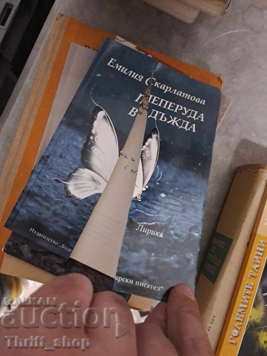 Butterfly in the Rain Emilia Skarlatova with price € 1.50 | 2.93 BGN