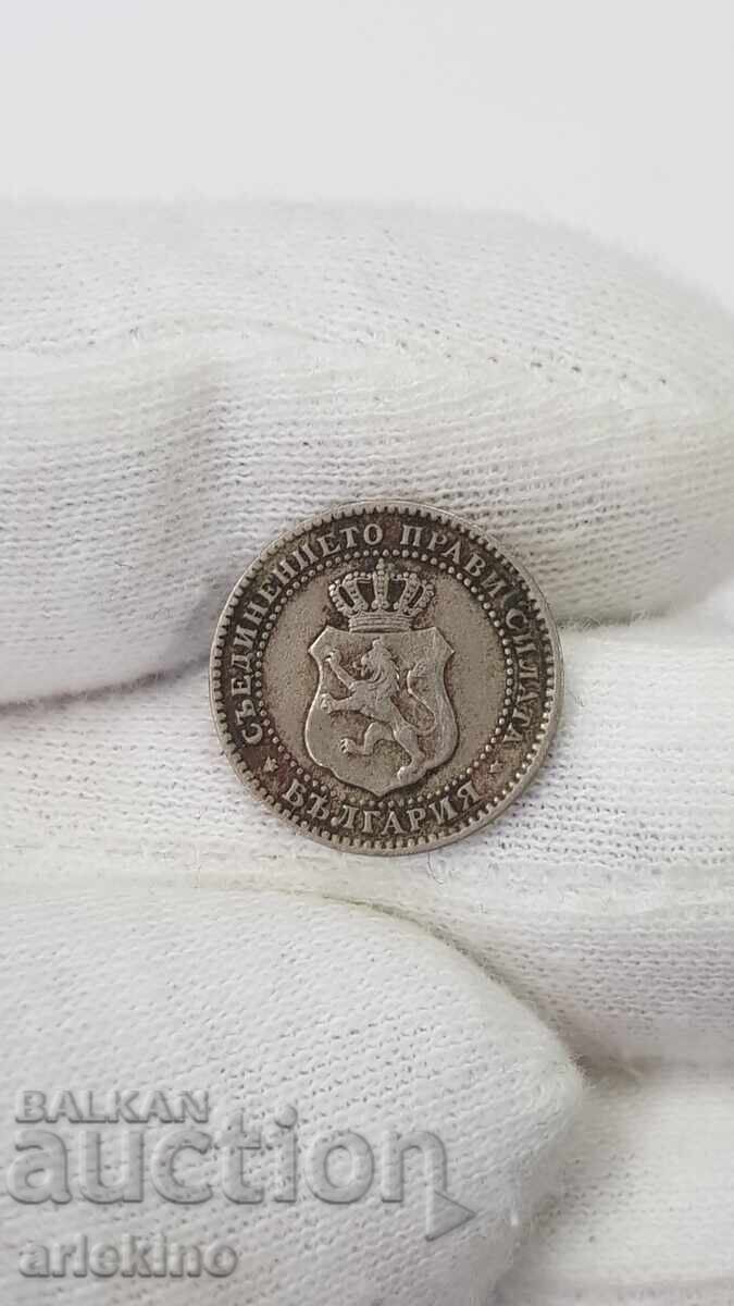 Licitație Monedă rară domnească de 2 1/2 cenți 1888