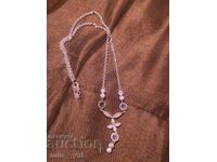 Сребърно колие БЗЦ от 0,01 цент - неупотребявано