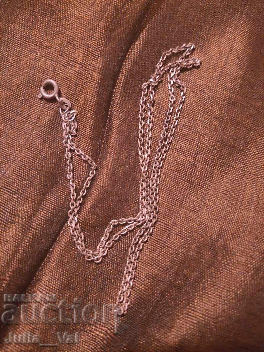 Старо сребърно синджирче 4 БЗЦ 0,01 цент