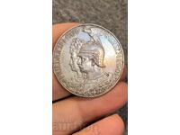 Germany Prussia 5 Mark 1901 Wilhelm II Silver