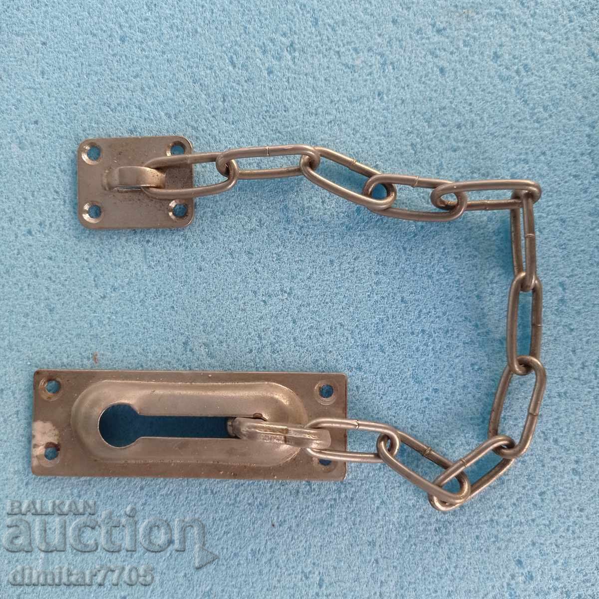 Μάνταλο πόρτας με αλυσίδα Μάνταλο πόρτας με αλυσίδα