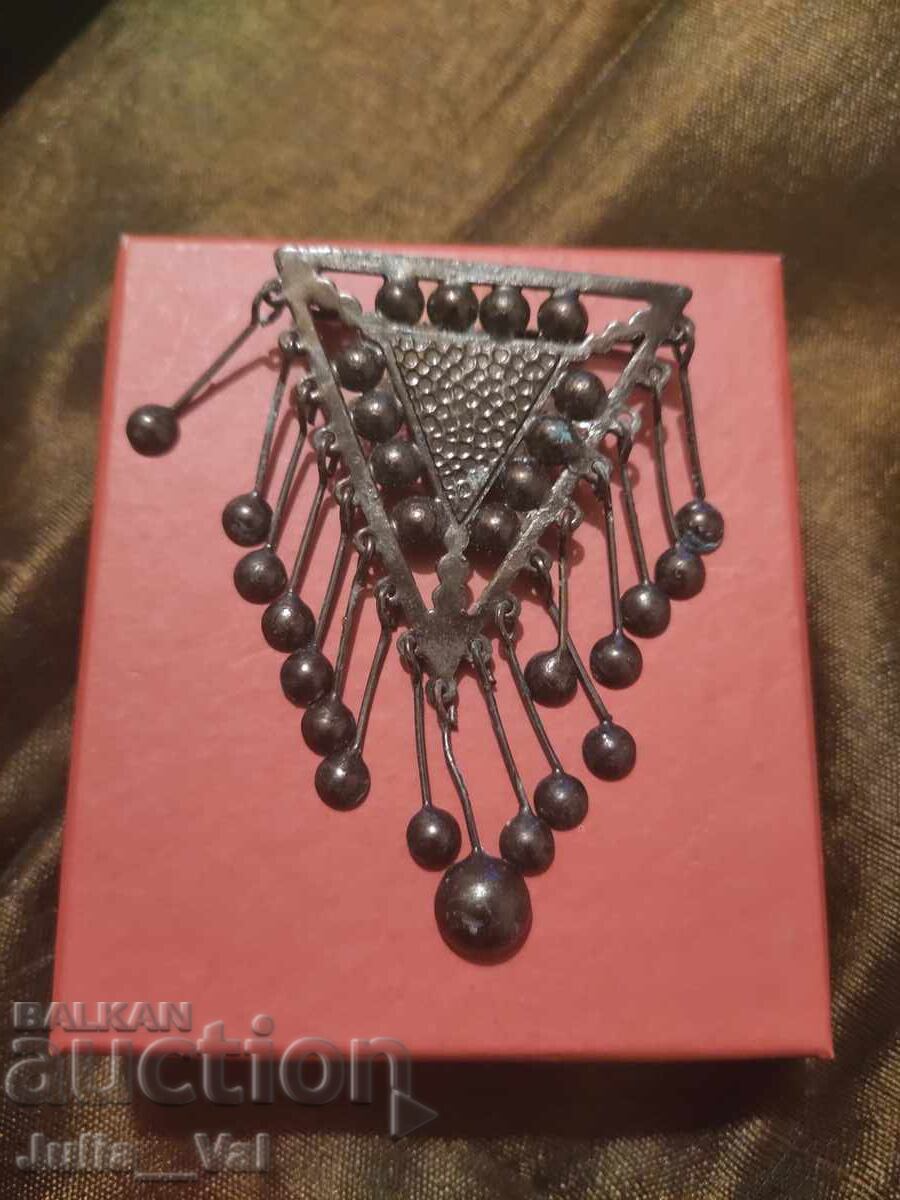 Broșă veche BZC 0,01 cenți