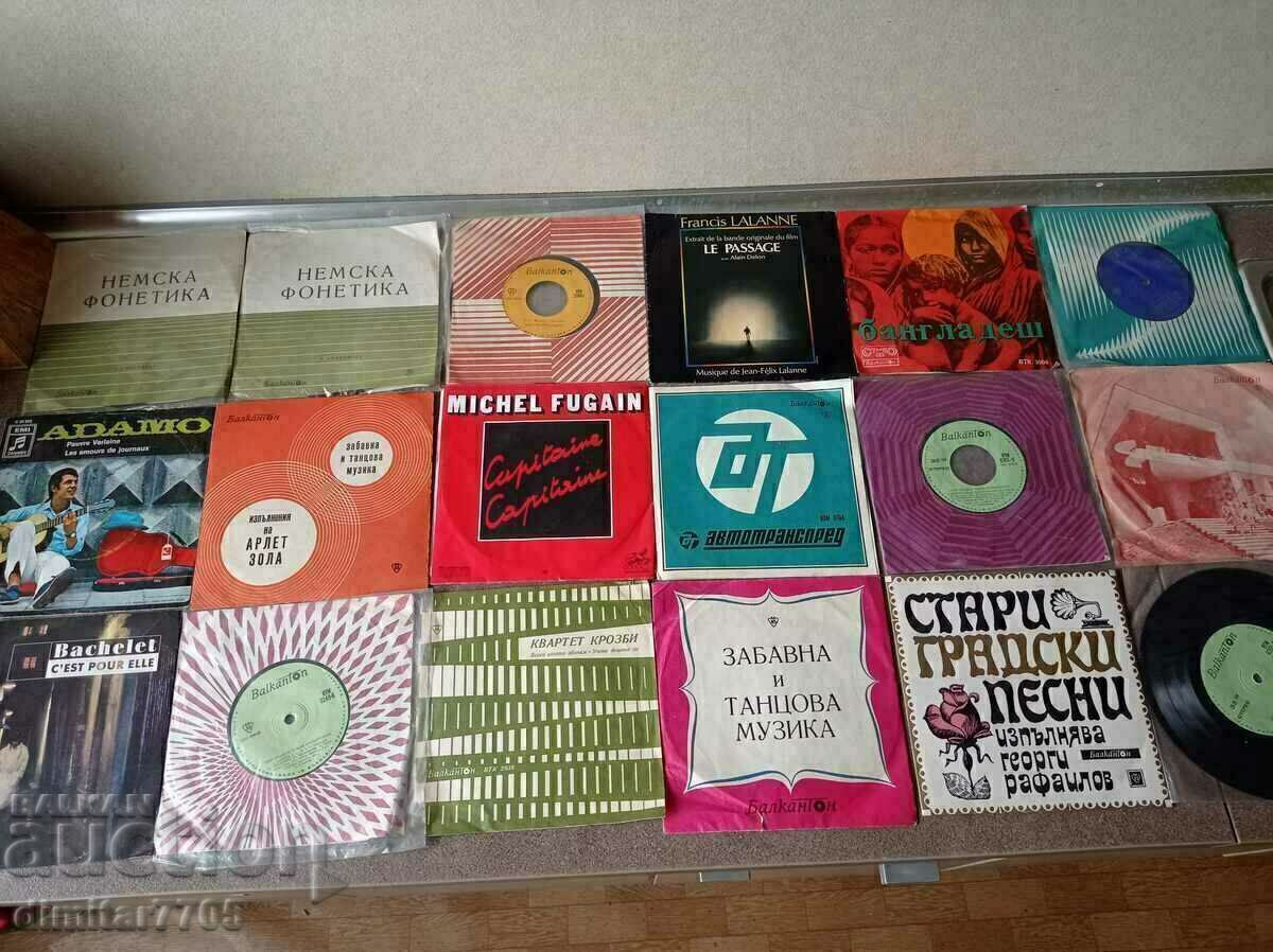 20 de discuri de gramofon