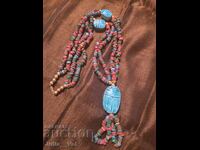 Голям гердан - естествени камъни от 0,01 цент