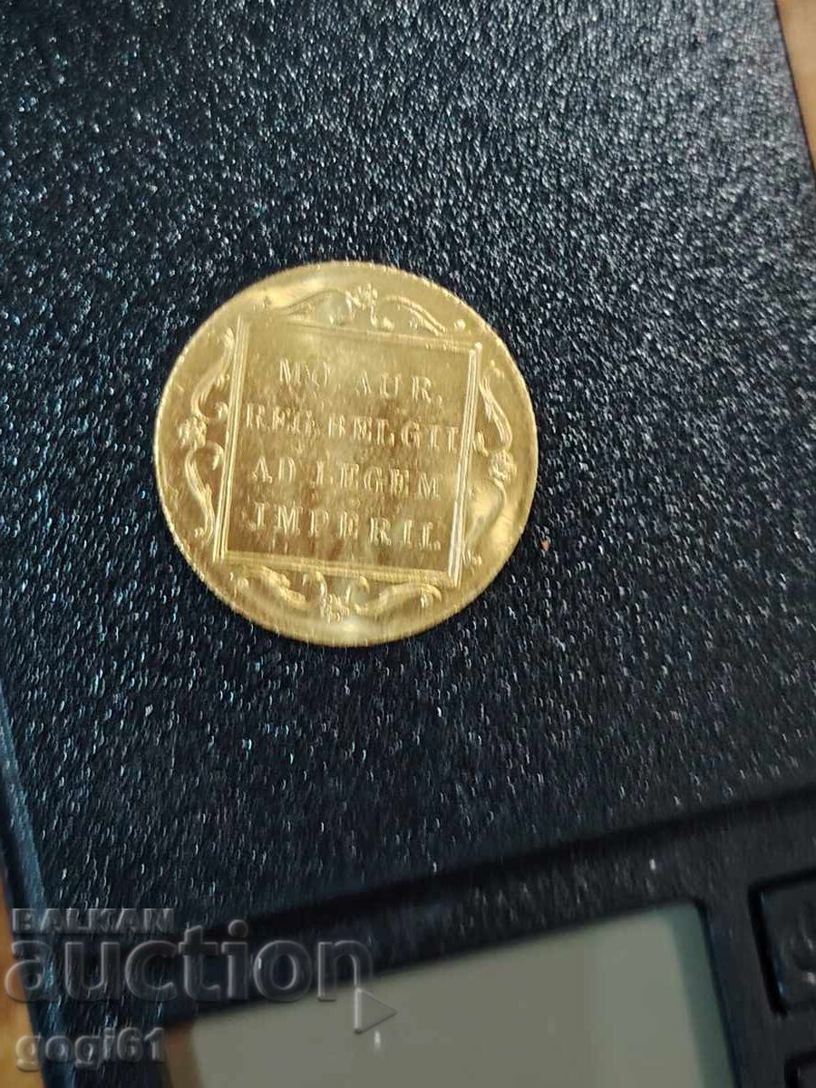 Auction  Gold coin with very good quality