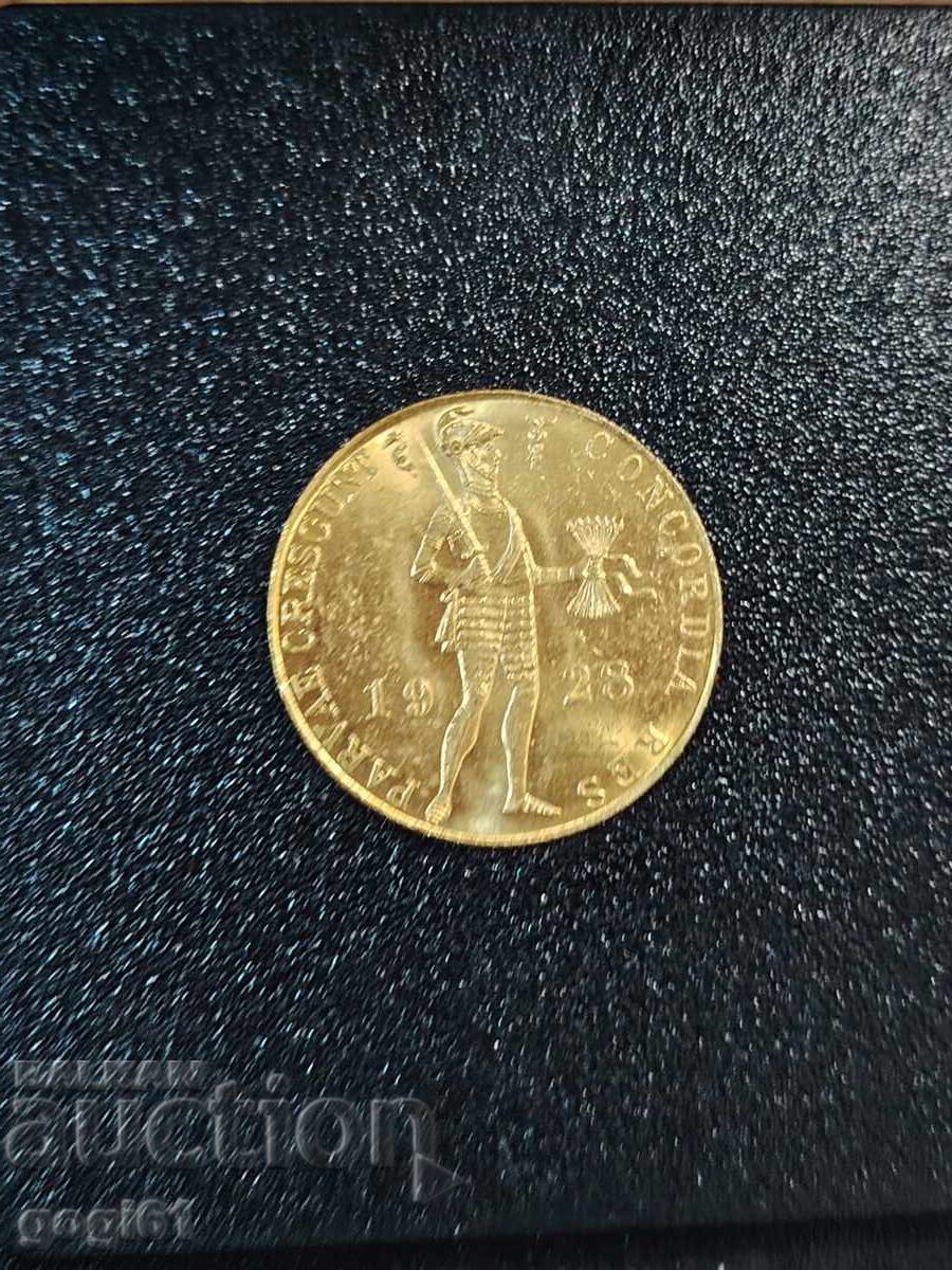 Gold coin with very good quality