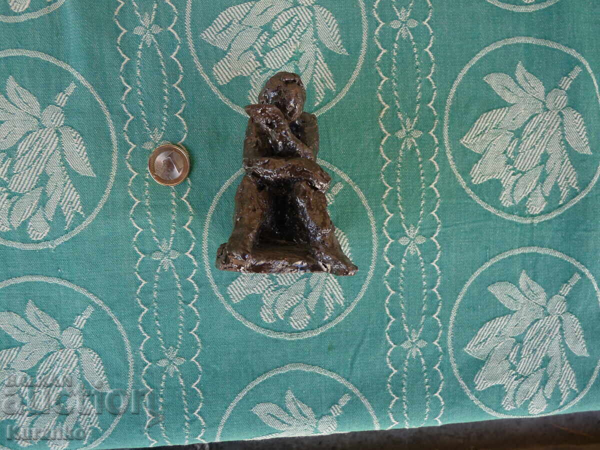Figurină sculptură veche 10 cm - 12