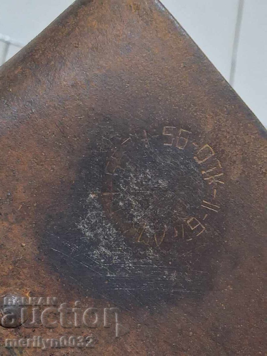 Licitație Lopata voenna s pecat, rezistentă, masivă, din fier forjat