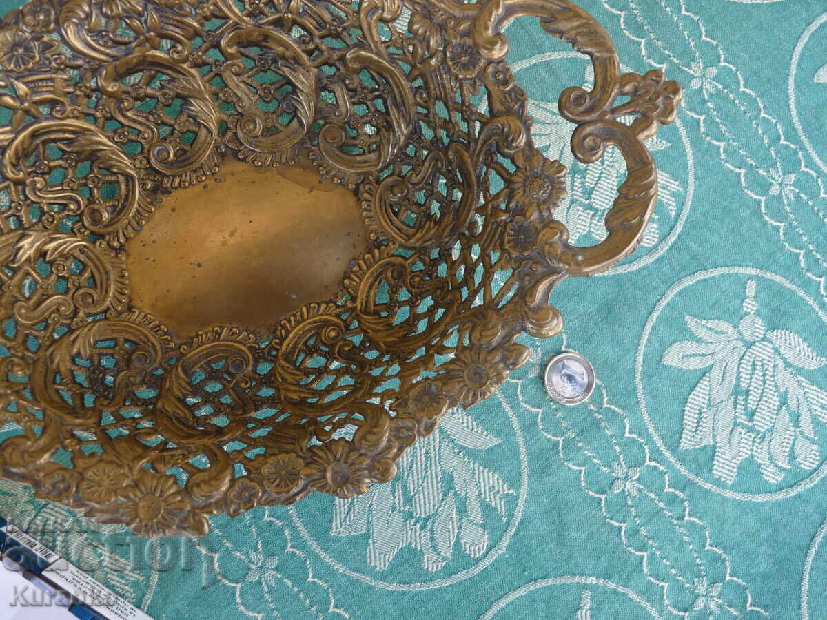 Μεγάλο μπρούτζινο αντικείμενο 33 / 20 εκ - 5