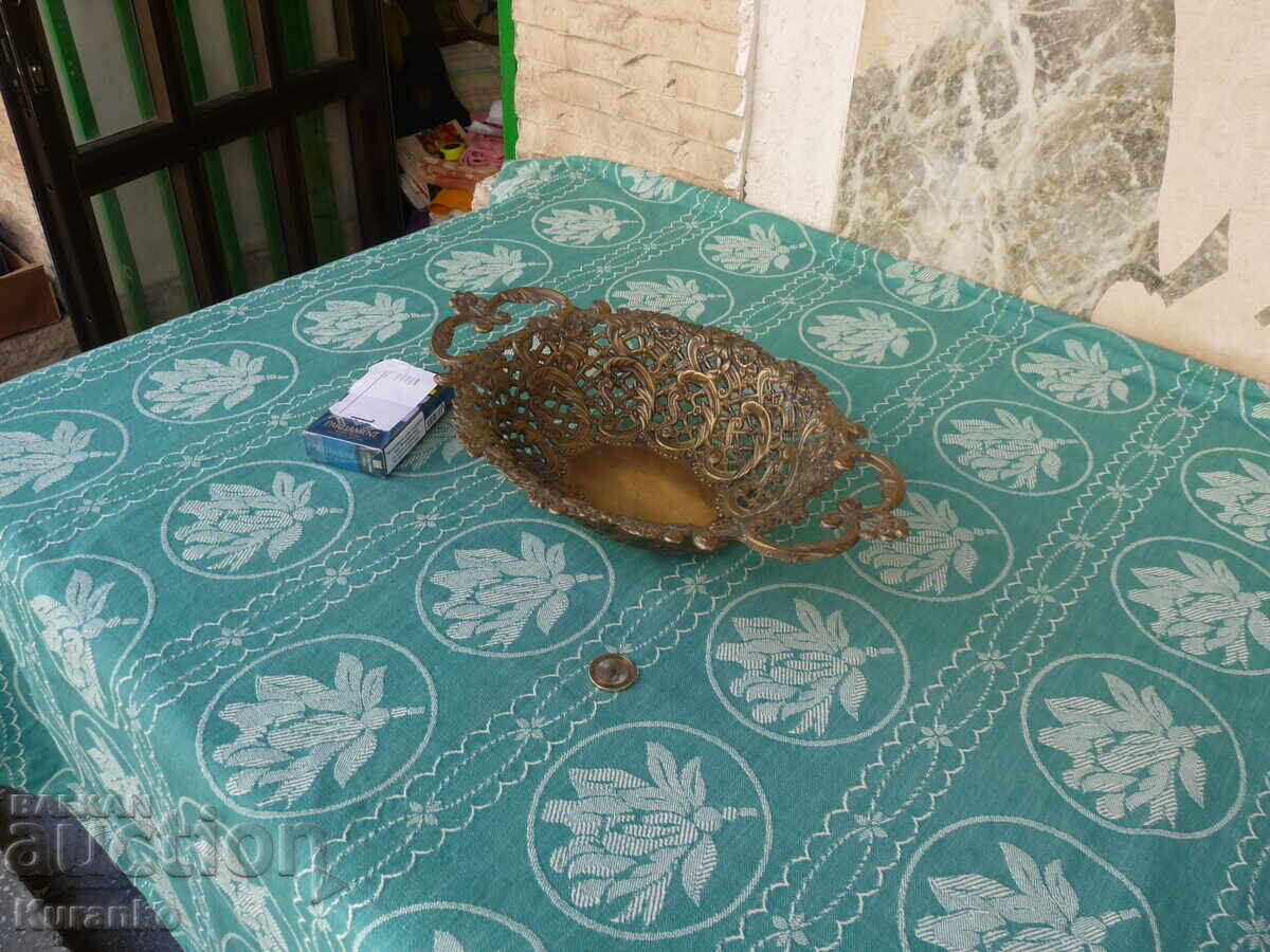 Μεγάλο μπρούτζινο αντικείμενο 33 / 20 εκ - 8