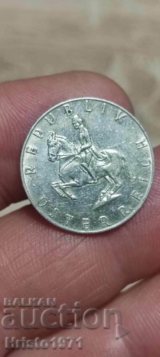 5 șilingi 1961 cu preț € 11.00 | 21.51 BGN