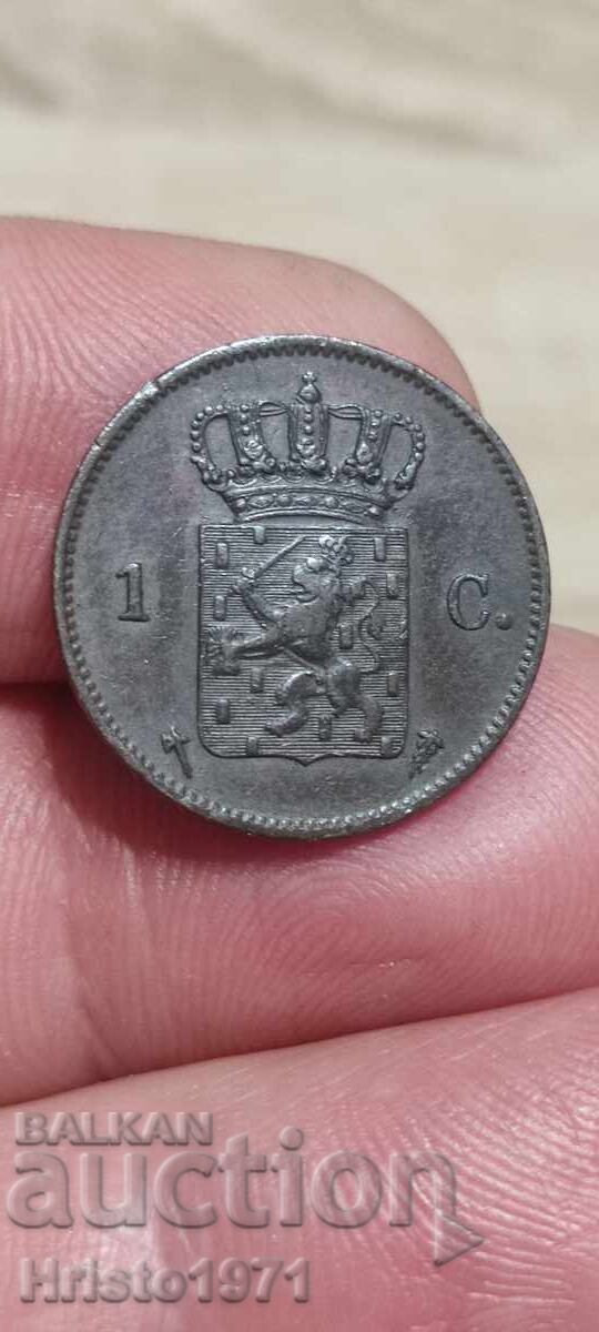 1 Cent 1877 with price € 17.00 | 33.25 BGN