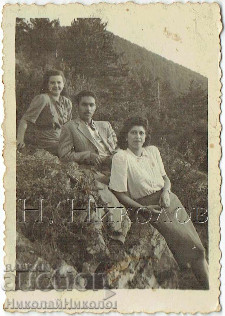 1945 FOTOGRAFIE MICĂ VECHE VELINGRAD CHEPINO KLEPTUZA J336