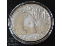 Monedă de Argint 1 OZ, PANDA Rară Anul Timpuriu 2011!