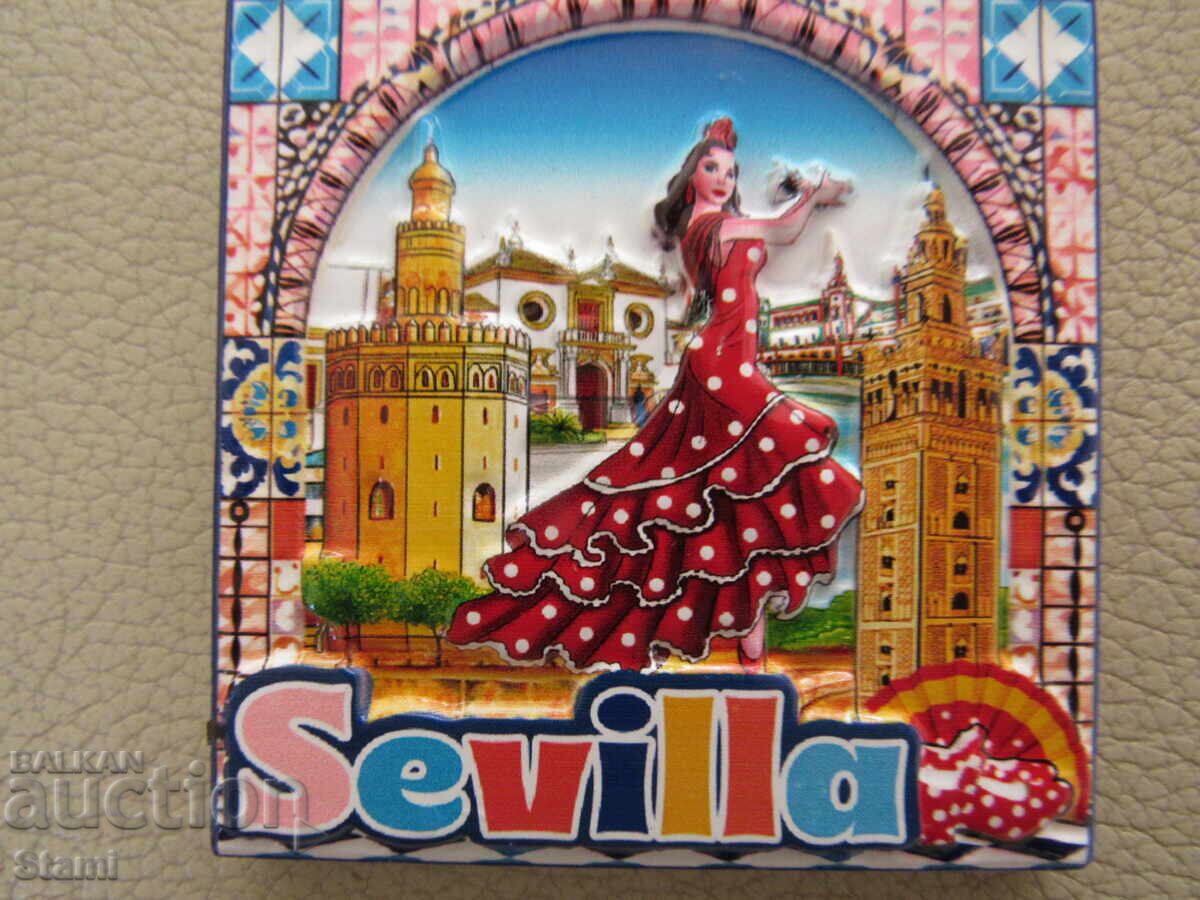 Auction  Magnet from Seville, Spain - 1